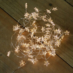 Samuel Alexander 80 Led (2M) Outdoor Warm White Star Cluster Christmas Lights Microbrights Timer - thumbnail 2