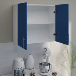 Jd Greta Kitchen Wall Unit 800mm Storage Cabinet With Doors And Shelf 80Cm - Navy Matt - thumbnail 3