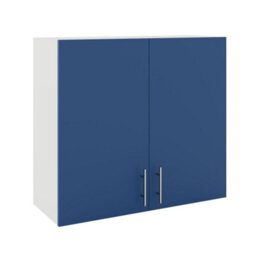 Jd Greta Kitchen Wall Unit 800mm Storage Cabinet With Doors And Shelf 80Cm - Navy Matt