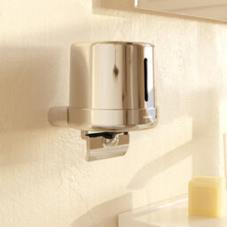 Cosmic Soap Dispenser 400Ml Capacity, Chrome, Wall-Mounted, Anti-Corrosion, Architect S+ Collection - thumbnail 3