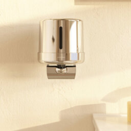 Cosmic Soap Dispenser 400Ml Capacity, Chrome, Wall-Mounted, Anti-Corrosion, Architect S+ Collection - thumbnail 2
