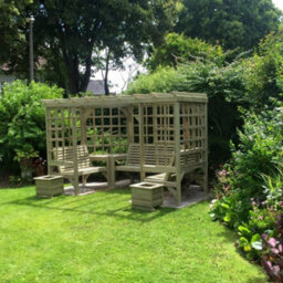 Churnet Valley Garden Furniture Ltd Churnet Valley Garden Furniture Riviera Arbour - thumbnail 4