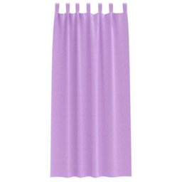 Berkfield Curtains With Curtains 2 Pcs Purple Polyester - thumbnail 3