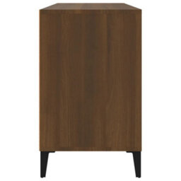 Berkfield Shoe Cabinet Brown Oak 102X36X60 Cm Engineered Wood - thumbnail 6