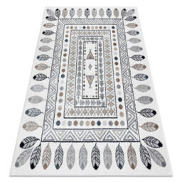 RugsX Carpet Fun Teepee For Children, Indian, Frame Cream 80X150 Cm - thumbnail 1
