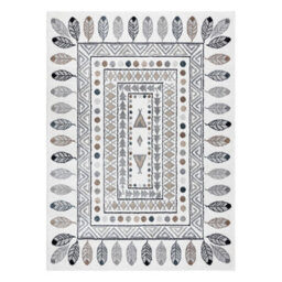 RugsX Carpet Fun Teepee For Children, Indian, Frame Cream 80X150 Cm - thumbnail 2