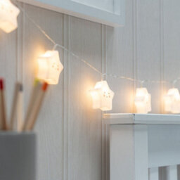 Valuelights Set Of 10 Kids Battery Powered Fairy String Lights With Stars - thumbnail 1