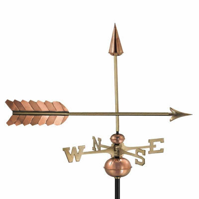 Good Directions Arrow Farmhouse Copper Weathervane - image 1