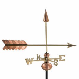 Good Directions Arrow Farmhouse Copper Weathervane - thumbnail 1