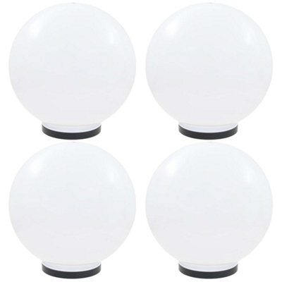 Led Bowl Lamps 4 Pcs Spherical 40 Cm For Gardens, Patios, Paths And Yards - image 1