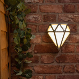 Valuelights Diamond Chrome Ip64 Rated Bathroom Frosted Integrated Led Wall Light - thumbnail 2