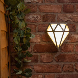 Valuelights Diamond Chrome Ip64 Rated Bathroom Frosted Integrated Led Wall Light - thumbnail 9