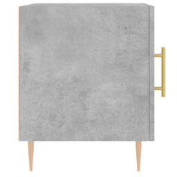 Berkfield Bedside Cabinets 2 Pcs Concrete Grey 40X40X50 Cm Engineered Wood - thumbnail 7