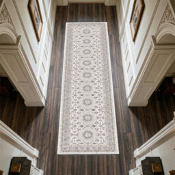 Decoranddecor Hallway Runners, Washable Rugs, Carpet Runner Rug, 80X300Cm, Non-Slip, Pet Friendly, Geometric Rug - Vassia