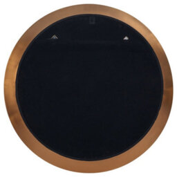 Pacific Lifestyle Round Wall Mirror Gold Metal Wide Angled Frame 60Cm Concave Contemporary - thumbnail 9