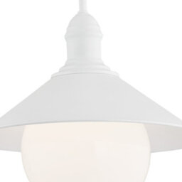 Luminosa Lighting Luminosa Erba Bis Outdoor Dome Wall Lamp White Structure Ip44 - thumbnail 2