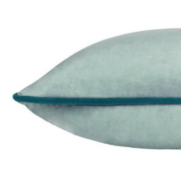 furn. Furn Meridian Velvet Feather Filled Cushion, Mineral/teal, 45 X 45Cm - thumbnail 3