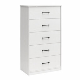 Dorel Brez Build Pearce 5 Drawer Dresser White Oak - thumbnail 1