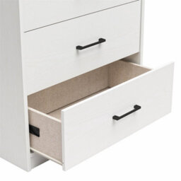 Dorel Brez Build Pearce 5 Drawer Dresser White Oak - thumbnail 5