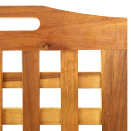 Vidaxl 4-Panel Room Divider 162X2X180 Cm Solid Wood Acacia Room Dividers - thumbnail 7