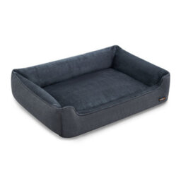 LEDREM Dog Bed, Linen-Look Pet Bed, Dog Sofa Bed With Raised Edges, Non-Slip Bottom, Removable Washable Cover, Xxl - thumbnail 3