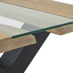 Live  Edge  Collection  Light  Acacia  River  Coffee  Table - thumbnail 3
