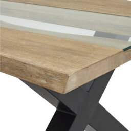 Live  Edge  Collection  Light  Acacia  River  Coffee  Table - thumbnail 2