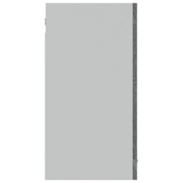Vidaxl Hanging Glass Cabinet Lyon Grey Sonoma 80X31X60 Cm Engineered Wood - thumbnail 6