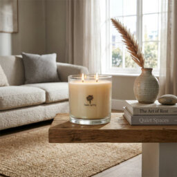 Nicola Spring Tropical Sunrise Scented Candle - 160G 28H Natural Single Wick Soy Wax Aromatherapy Candle Home Fragrance - thumbnail 9