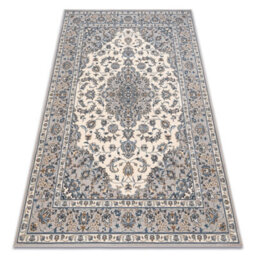 RugsX Carpet Wool Nain Ornament, Frame 7335/51635 Beige / Blue  120X170 Cm