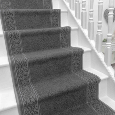 St Tropez Stair Runner - Hardwearing, Non-Slip & Durable Carpet For Stairs & Staircases, Multiple Lengths - image 1