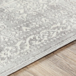 Livabliss Roma-Vintage Grey Off-White Charcoal Traditional Boho Living Dining Bedroom Rug 160 X 215 Cm Easy Care, Non Shedding - thumbnail 3