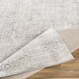 Livabliss Roma-Vintage Grey Off-White Charcoal Traditional Boho Living Dining Bedroom Rug 160 X 215 Cm Easy Care, Non Shedding - thumbnail 4