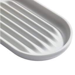 ReBorn® Reborn Recycled Soap Dish -Stone Bathroom Soap Holder - With Ridge Edges - Made In The Uk - thumbnail 4