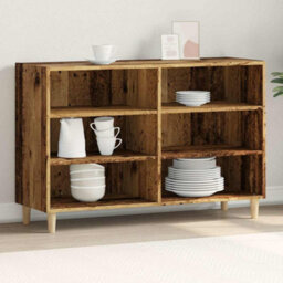 Berkfield Durable Sideboard Old Wood 103.5X35X70 Cm Engineered Wood - thumbnail 2