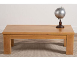 That's Furniture Dakota Chunky Oak Large Coffee Table For Living Room - thumbnail 2