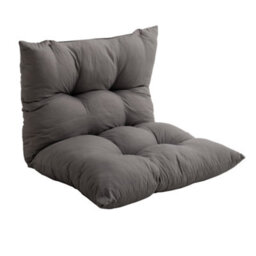 Living And Home Dark Grey Rectangle Outdoor Garden Tufted Swing Chair Bench Cushion Seat Pad 120Cm Lx 80Cm W - thumbnail 2