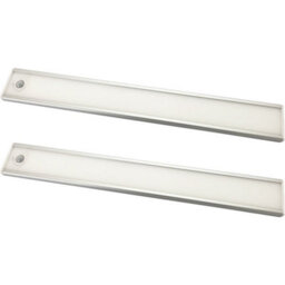 2-Pack 305mm Rechargeable Kitchen Cabinet Led Strip Light With Pir Sensor - Natural White - thumbnail 1