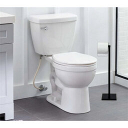Black Free Standing Swivel Toilet Tissue Paper Roll Holder Square - thumbnail 9