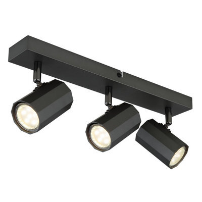 Luminosa Lighting Luminosa James Ceiling Spotlight Bar Grey Matt 3X Gu10 - image 1