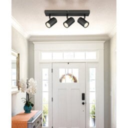 Luminosa Lighting Luminosa James Ceiling Spotlight Bar Grey Matt 3X Gu10 - thumbnail 6