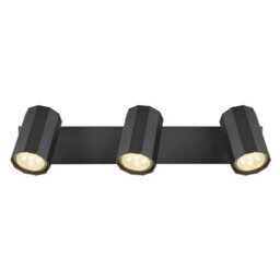 Luminosa Lighting Luminosa James Ceiling Spotlight Bar Grey Matt 3X Gu10 - thumbnail 4