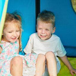 TP Toys Ufo Swing Seat Blue Outdoor Garden Play Equipment For Children - thumbnail 2