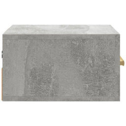 Berkfield Sturdy Wall-Mounted Bedside Cabinets 2 Pcs Concrete Grey 35X35X20 Cm - thumbnail 8