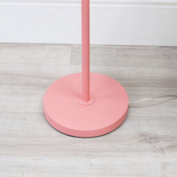 Valuelights Bibi Pink Metal 2 Way Standing Floor Lamp For Living Room Office Reading Light - Led Bulbs Included - thumbnail 4