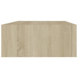 Berkfield Wall-Mounted Drawer Shelves 2 Pcs Oak 40X23.5X10Cm Mdf - thumbnail 6