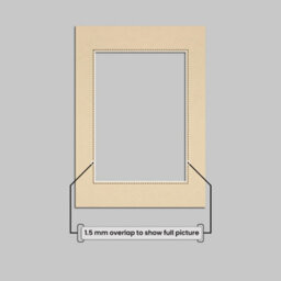 Ak Frames A5 Ivory Picture Mounts To Fit A6 Aperture Size - Mount Board Only (No Frame Included) - thumbnail 4