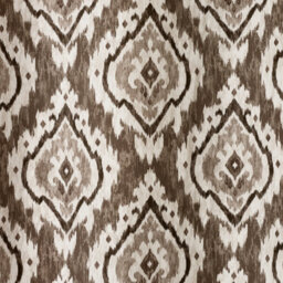 Pineapple Elephant Suri Geo 46X54 Inch Lined Eyelet Curtains Two Panels Natural - thumbnail 3