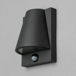 Litecraft Astrid Anthracite Outdoor Wall Light With Pir Sensor - thumbnail 4