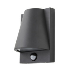 Litecraft Astrid Anthracite Outdoor Wall Light With Pir Sensor - thumbnail 2